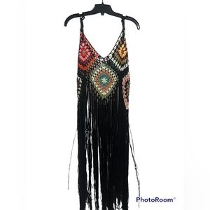 Macrame Woven Swim Cover